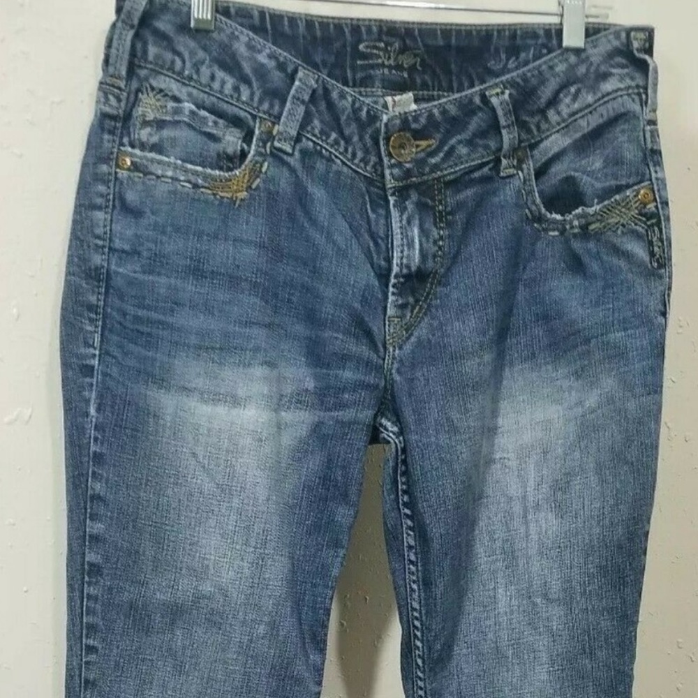 Silver Jeans "Julia" Womens Size 31 X 34 med wash
